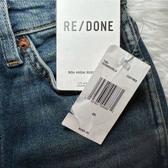 NWT Re/Done 90s High Rise Loose Jeans - Picture 6 of 10